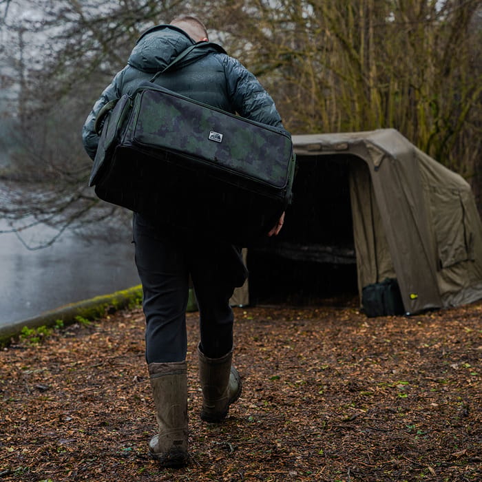 RidgeMonkey Ruggage Fishing Barrow Bag Lifestyle