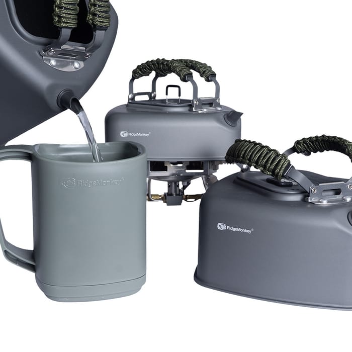 RidgeMonkey Square Kettle - Paracord Edition Sizes 3