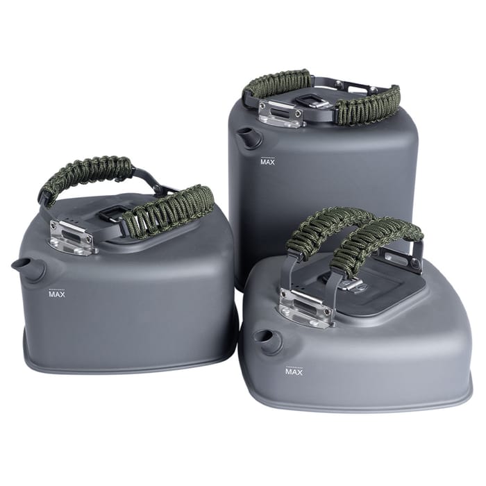 RidgeMonkey Square Kettle - Paracord Edition Sizes 1