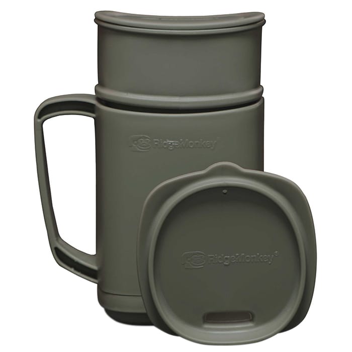 RidgeMonkey Fishing ThermoMug DLX Brew Set Green 1