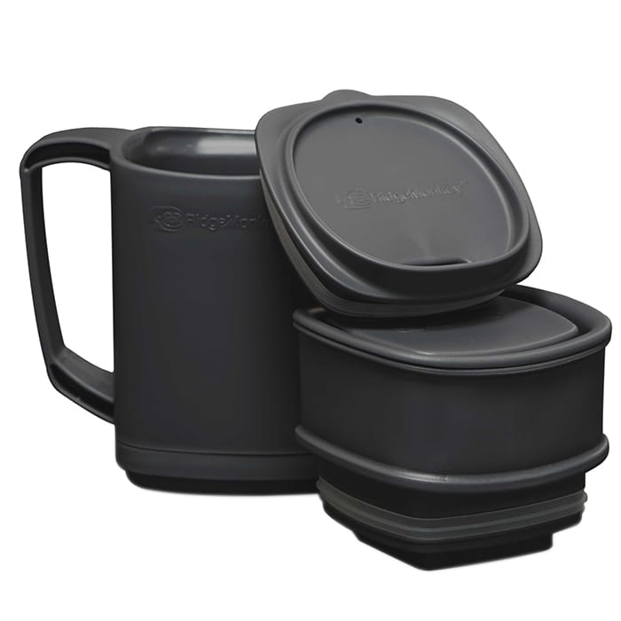 RidgeMonkey Fishing ThermoMug DLX Brew Set Grey