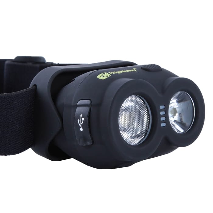 RidgeMonkey VRH150 USB Rechargeable Headtorch 4