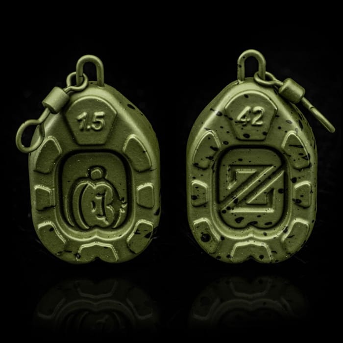 RidgeMonkey Zead Gripper Weights - Camo Brown