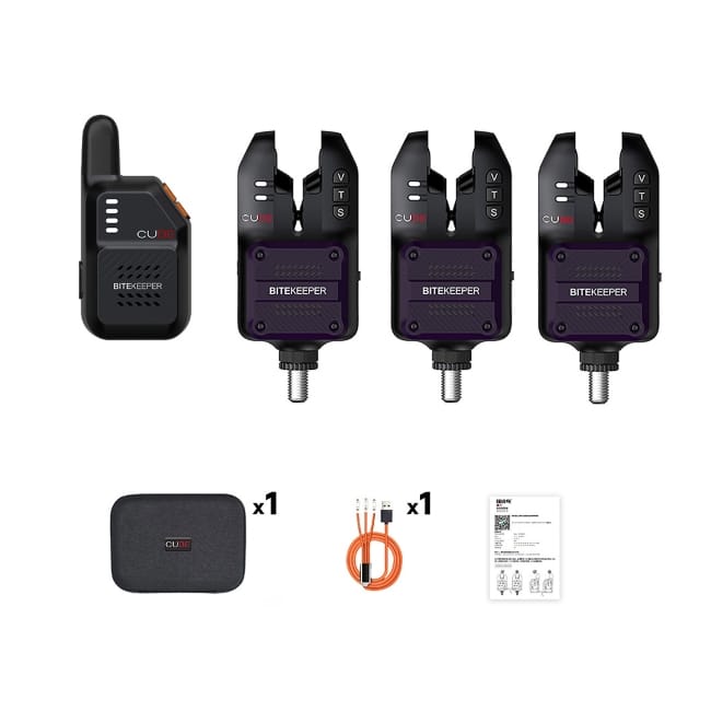 Rippton BiteKeeper CUBE Bite Alarm Set 3+1