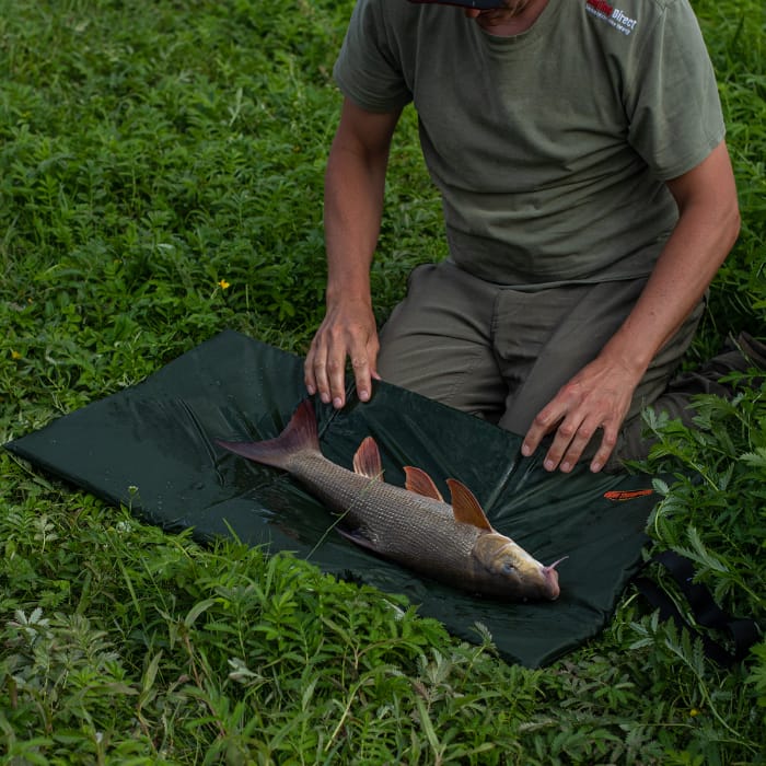 Ron Thompson Small Carp Mat In Use 1