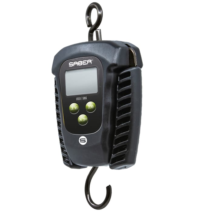 Saber Supra Digital Folding Scales Folded