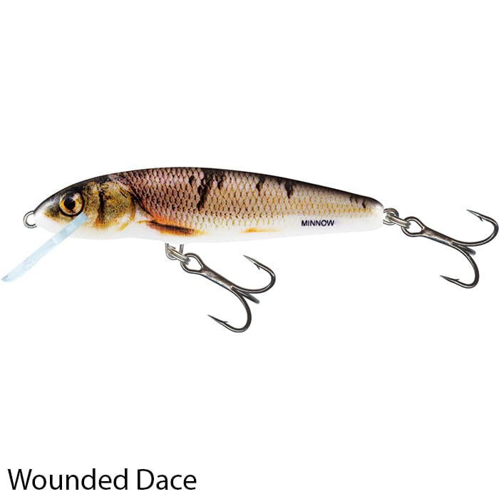 Salmo Minnow 5cm Floating Lure Wounded Dace