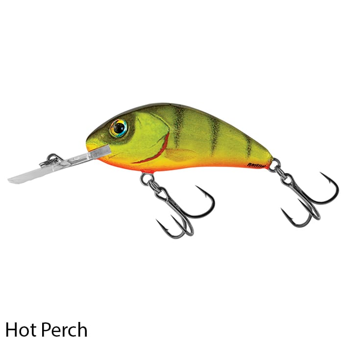 Salmo Rattlin' Hornet 4.5cm Floating Lure Hot Perch
