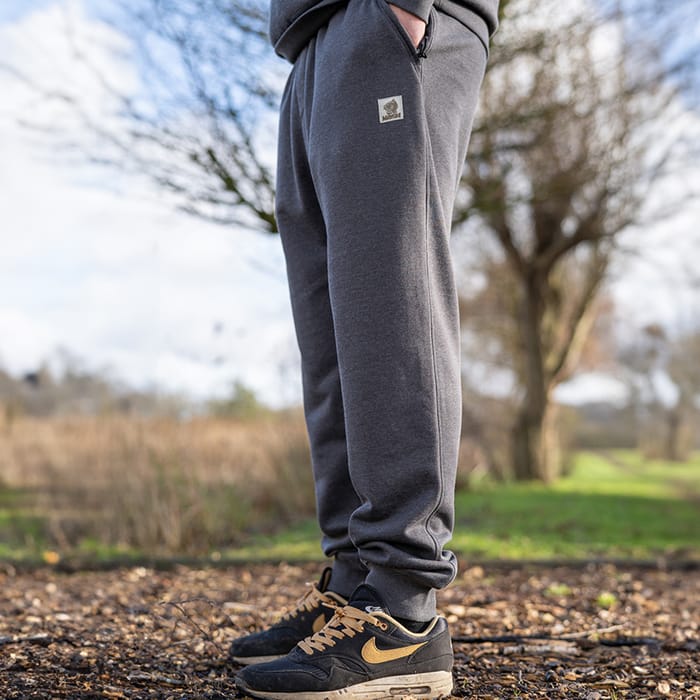 Nash Make It Happen Badge Joggers - Grey Marl