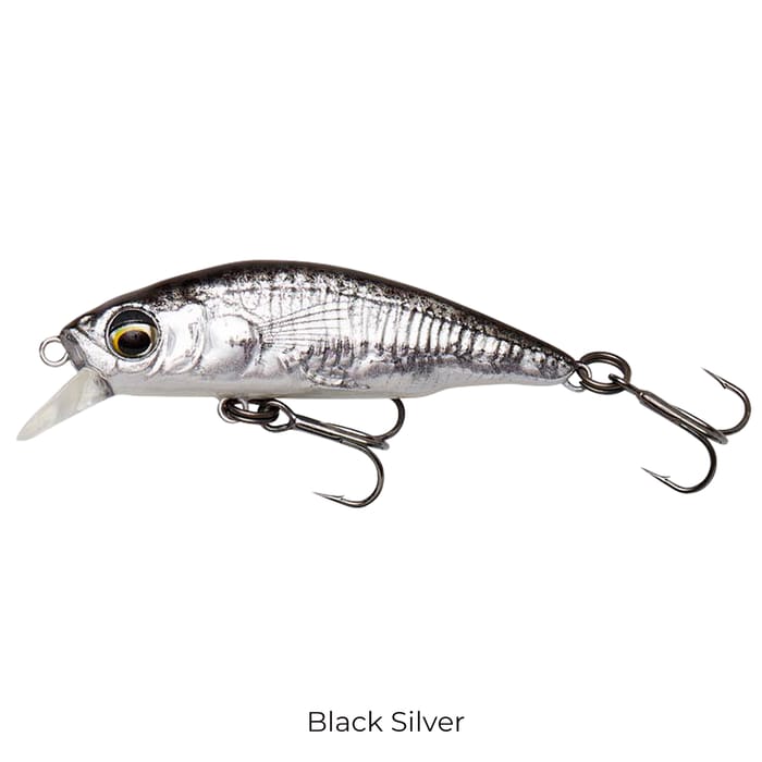 Savage Gear 3D Sticklebait Twitch Sinking Lure 6.5cm Black Silver