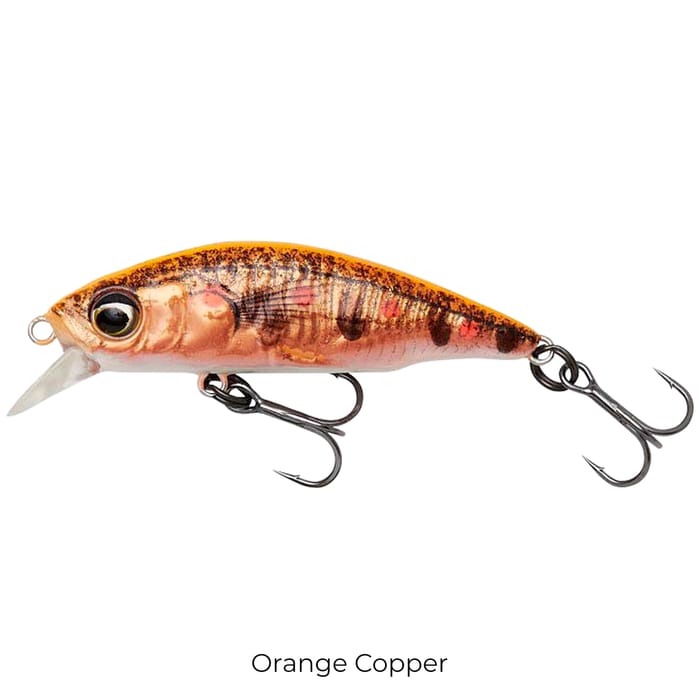 Savage Gear 3D Sticklebait Twitch Sinking Lure 6.5cm Fluo Orange Copper 1