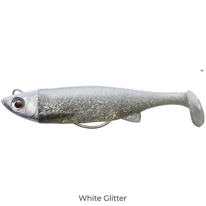 Savage Gear 3D TPE Minnow Lure 10cm White Glitter