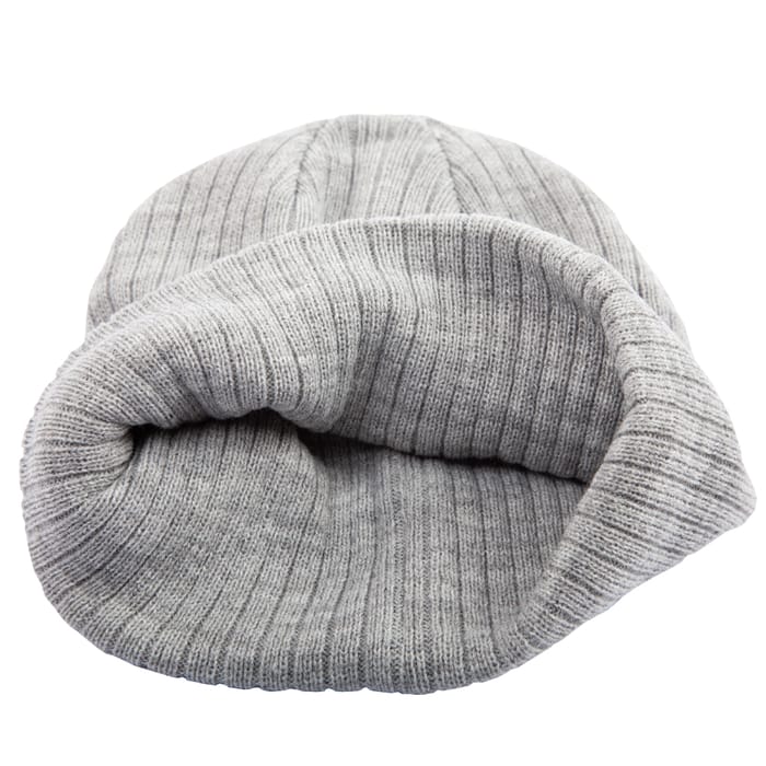 Savage Gear Light Grey Melange Fold Up Fishing Beanie 4