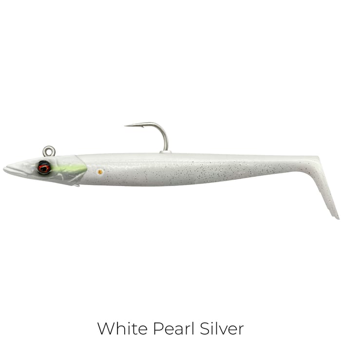 Savage Gear Sandeels V2 Lure 15.5cm 46g White Pearl Silver 1