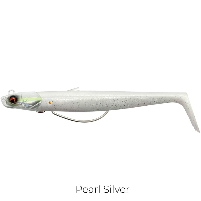 Savage Gear Sandeels V2 Weedless Lure 13cm 31g White Pearl Silver