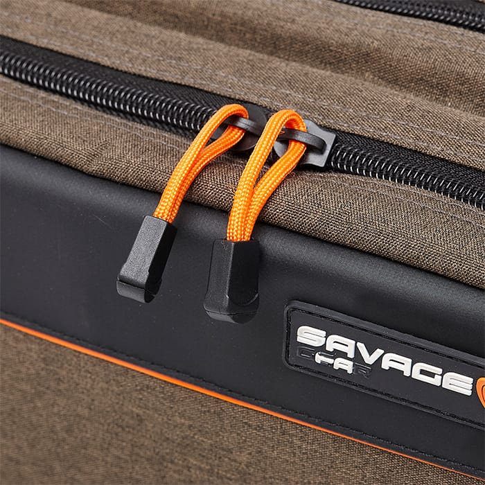 Savage Gear Specialist Sling Fishing Bag Close Up Zips