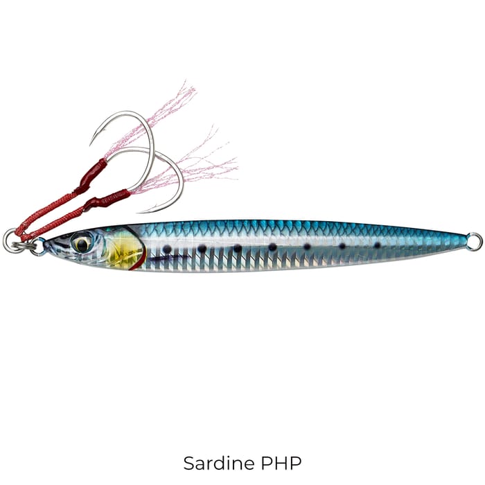 Savage Salt 3D Slim Jig Minnow Lure 12.5cm Sardine PHP 1