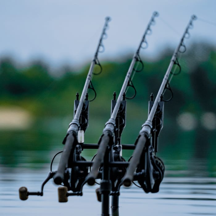 Nash Scope Shrink Handle Fishing Rod In Use 1