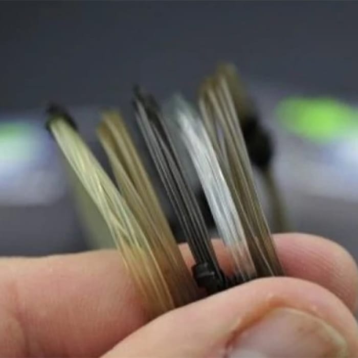 Korda Dark Matter Ring Swivel Fishing Leader Close Up 1