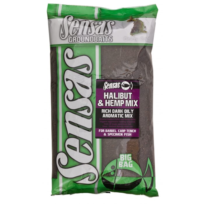 Sensas Big Bag Groundbaits Halibut and Hemp