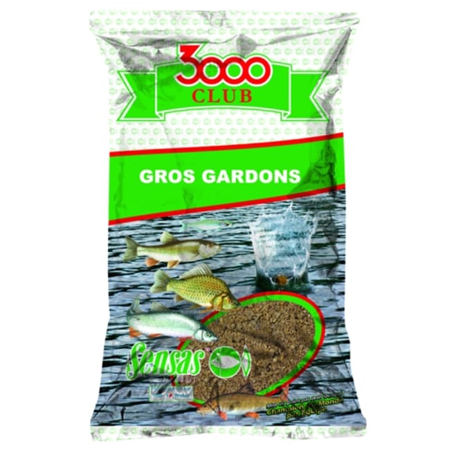 Sensas 3000 Club Big Roach Groundbait 1kg