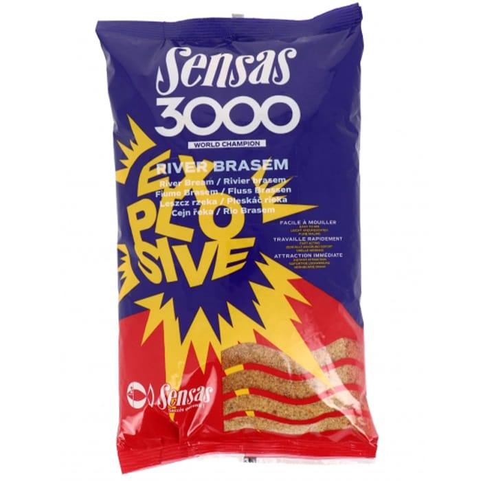 Sensas 3000 Explosive River Brasem 1kg
