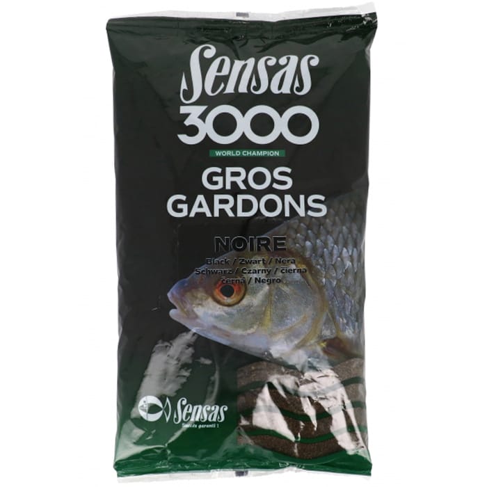 Sensas 3000 Gros Gardons Noire Groundbait
