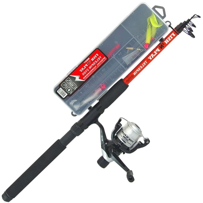 Sert Fish'N Play Kit Teles Spin 2105 Fishing Rod & 201 RD Reel Combo