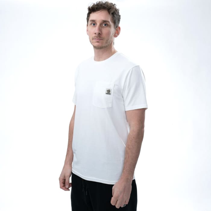 Nash Make It Happen Badge Pocket T-Shirt - Ecru