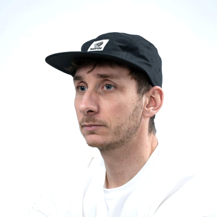 Nash Make It Happen Badge 5 Panel Cap - Black