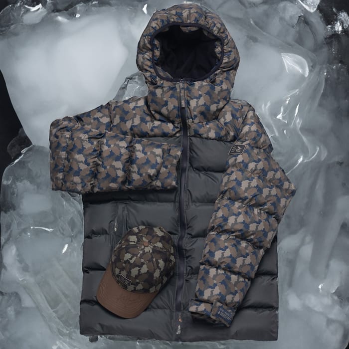 OMC Splashleaf Camo Puffer Jacket 1