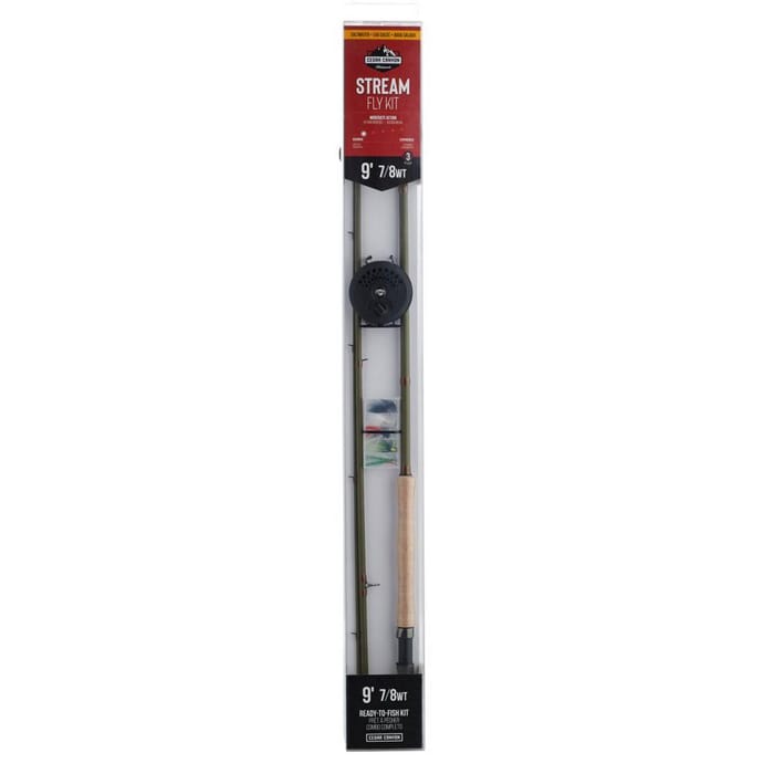 Shakespeare Cedar Canyon Stream Fly Fishing Rod & Reel Kit 3