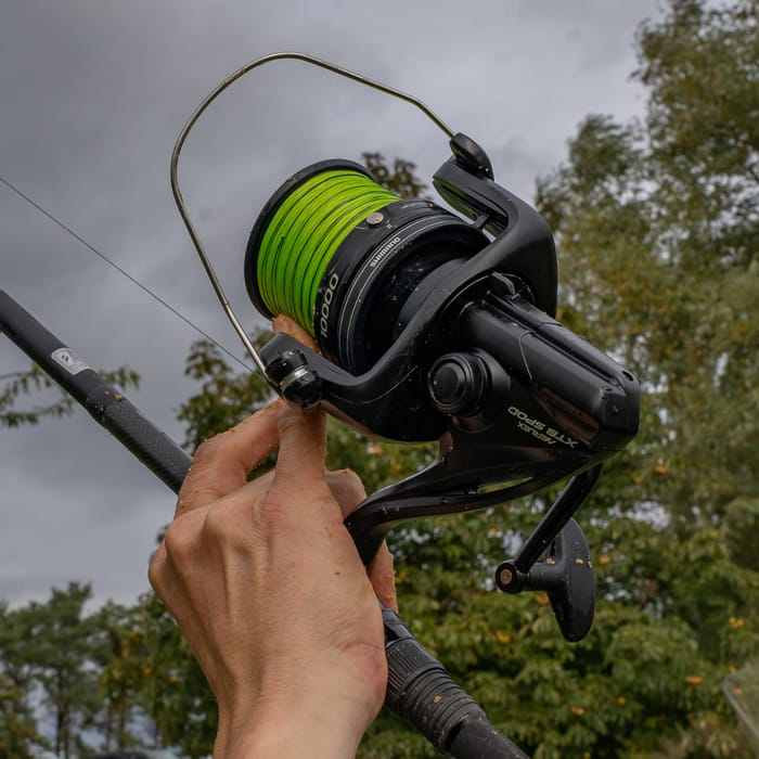 Shimano Aerlex XTB 10000 Spod Reel In Use  3