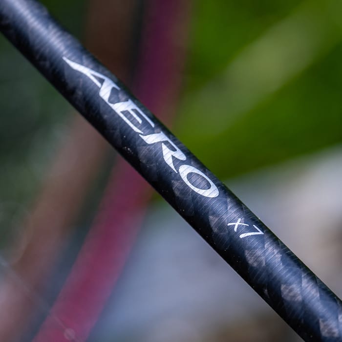 Shimano Aero X7 Precision Feeder Fishing Rod Graphics 1