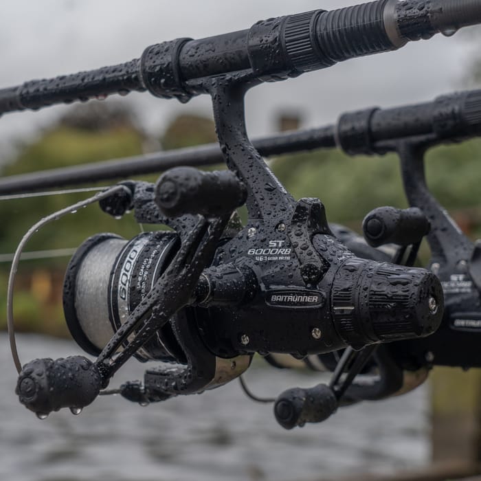 Shimano Baitrunner ST RB Reel In Use