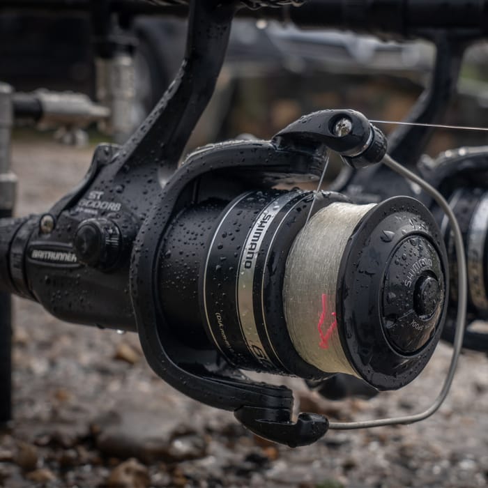Shimano Baitrunner ST RB Reel In Use 5