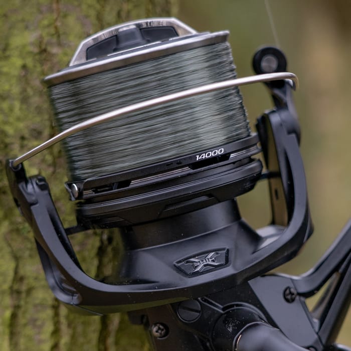 Shimano Baitrunner XT-B LC Reel Close Up In Use