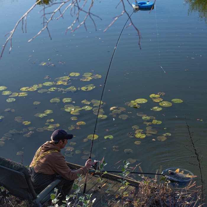 Shimano Forcemaster BX Commercial Float Rods In Use
