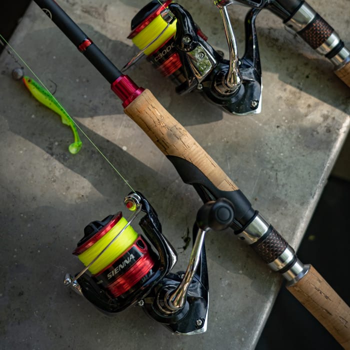 Shimano Sienna Spinning Combo In Use 4
