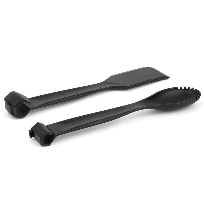 Sonik Sizzla Multi-Pan Set Deep Close Up Spatula & Spoon