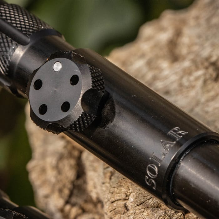 Solar Black-Lite Fishing Bankstick Close Up 5