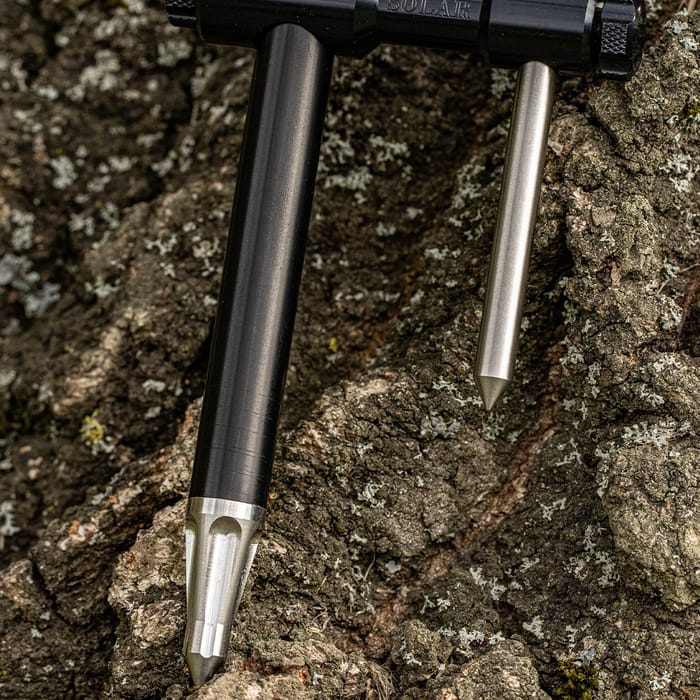 Solar Black-Lite Fishing Bankstick Stabiliser In Use 3