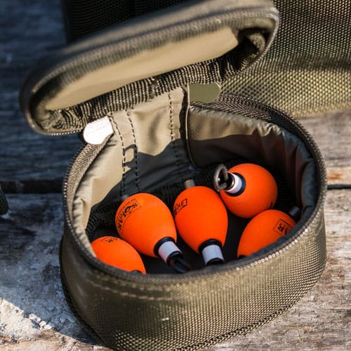 Solar Hard Case Accessory Fishing Bag Tiny In Use Inside
