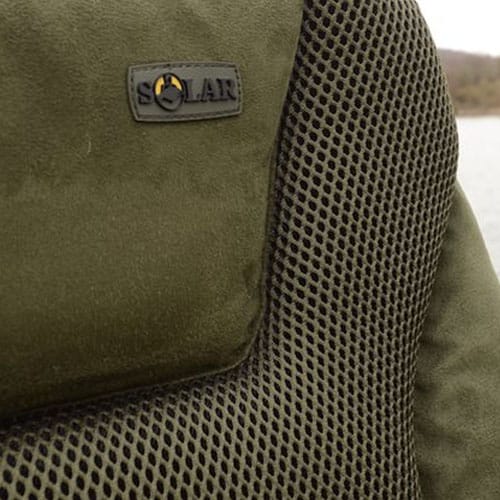 Solar SP C-Tech Reclining Fishing Chair High Close Up Material
