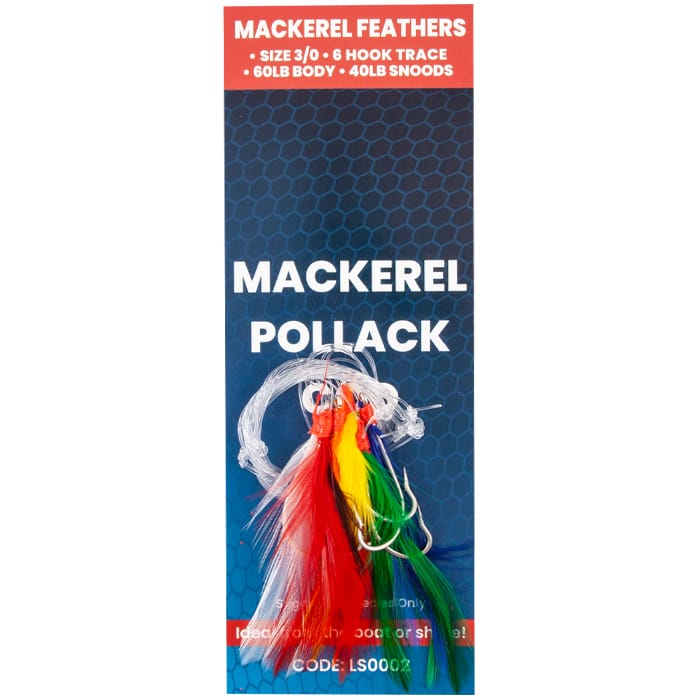 Sonik 6 Hook Mackerel Feathers