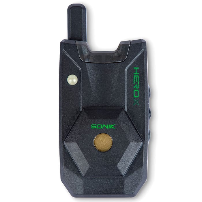 Sonik Herox Bite Alarm Set + Bivvy Lamp 6
