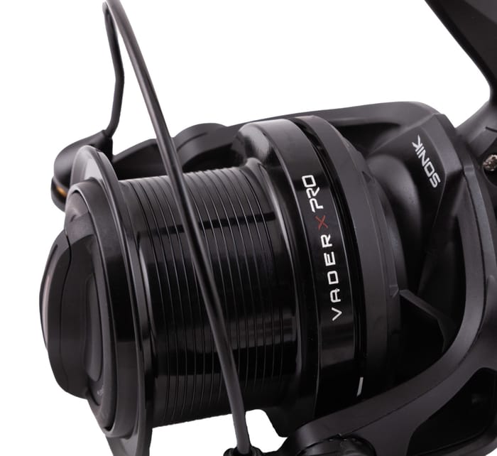 Sonik VaderX Pro FRS Carp Reel Close Up 4