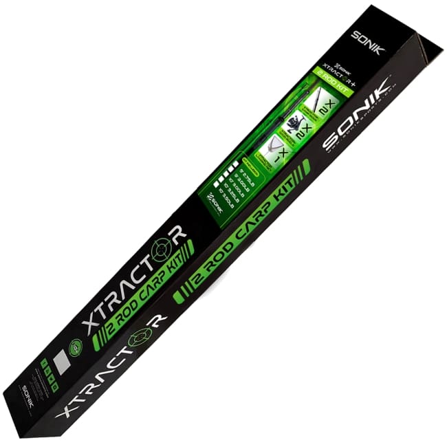 Sonik Xtractor+ 2 Rod Carp Kit