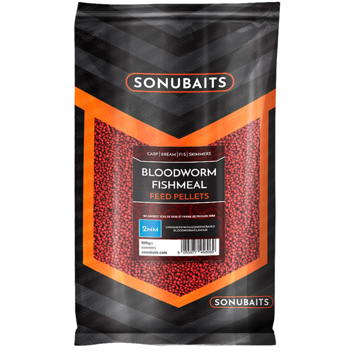Sonubaits Bloodworm And Fishmeal Feed Pellet 2mm