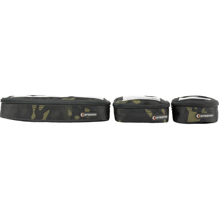 Speero Black Camo Clear View Pouches Kit 9